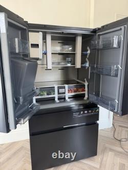 Hisense RF9P490GTFE 553L Smart Screen French Door Fridge Freezer Black