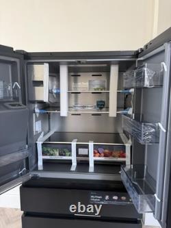 Hisense RF9P490GTFE 553L Smart Screen French Door Fridge Freezer Black