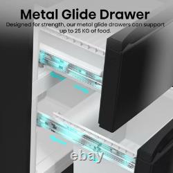 Hisense RM469N4AFDUK 3 Door Fridge Freezer D Energy Black