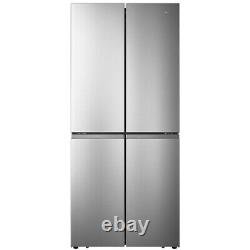 Hisense RQ563N4AI1 American Fridge Freezer Stainless Steel Freestanding