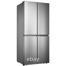 Hisense RQ563N4AI1 American Fridge Freezer Stainless Steel Freestanding