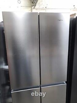 Hisense RQ563N4AI1 PureFlat American 80cm Wide Fridge Freezer Silver COLLECT