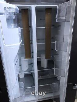 Hisense RQ563N4AI1 PureFlat American 80cm Wide Fridge Freezer Silver COLLECT