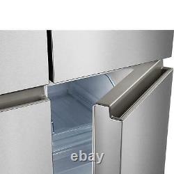 Hisense RQ563N4AI1 Stainless Steel 4-Door 432L American Style Fridge Freezer