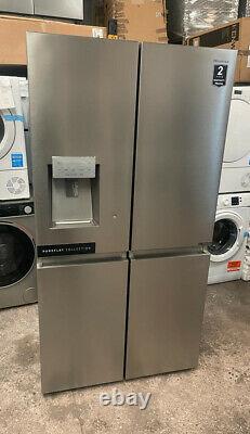 Hisense RQ760N4AIF 91cm Frost Free American Fridge Freezer Stainless Steel New