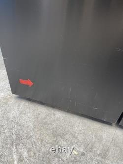 Hisense RQ760N4IFE 4-Door PureFlat American Style Fridge Freezer in Black 58072
