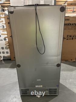 Hisense RQ768N4GBE 91cm Cross Door Black Glass American Fridge Freezer