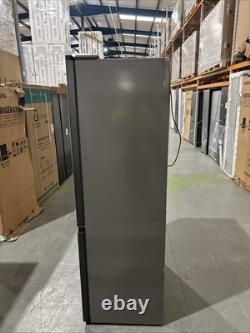 Hisense RQ768N4GBE 91cm Cross Door Black Glass American Fridge Freezer