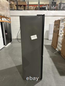 Hisense RQ768N4GBE 91cm Cross Door Black Glass American Fridge Freezer