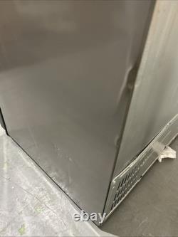 Hisense RQ768N4GBE 91cm Cross Door Black Glass American Fridge Freezer