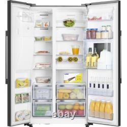 Hisense RS694N4BBE 91cm Frost Free American Fridge Freezer Black E Rated