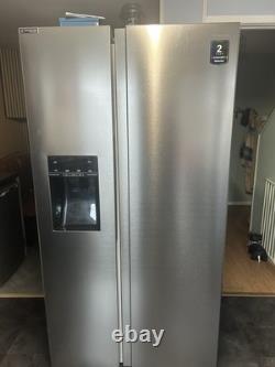 Hisense RS694N4TZE Non-Plumbed Frost Free American Fridge Freezer Stainless