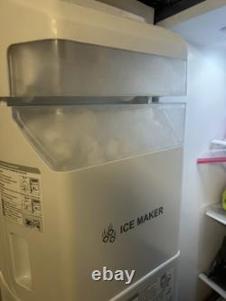 Hisense RS694N4TZE Non-Plumbed Frost Free American Fridge Freezer Stainless
