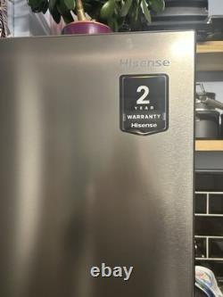 Hisense RS694N4TZE Non-Plumbed Frost Free American Fridge Freezer Stainless