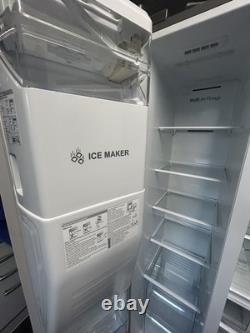 Hisense RS694N4TZE Non-Plumbed Frost Free American Fridge Freezer Stainless