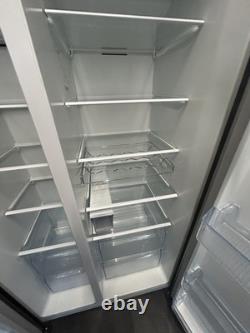 Hisense RS694N4TZE Non-Plumbed Frost Free American Fridge Freezer Stainless