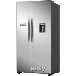 Hisense RS741N4WCE 91cm Frost Free American Fridge Freezer Stainless Steel E