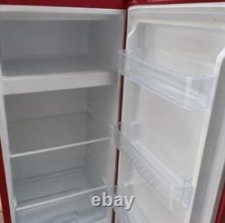 Hisense Retro Fridge Red Gloss Freestanding 1 Door Freezer