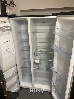 Hisense american fridge freezer black