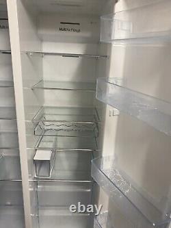 Hisense american fridge freezer black