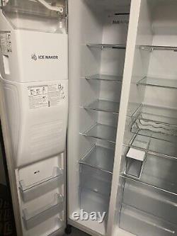 Hisense american fridge freezer black