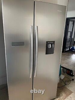 Hisense american style fridge freezer