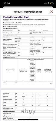 Hisense fridge freezer