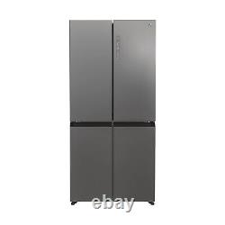 Hoover 467 Litre Four Door Freestanding Fridge Freezer Silver HHCR3818ENPL