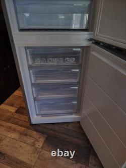 Hoover Brushed Steel Frost Free Fridge freezer