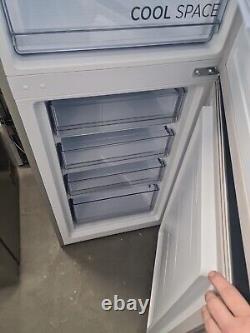 Hoover Fridge Freezer 2 Door Combi Freestanding Static Silver HVT3CLFCKIHS