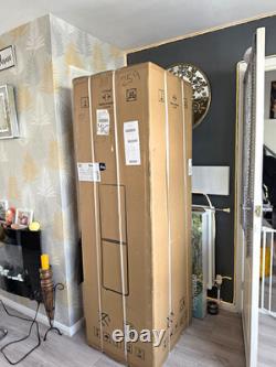 Hoover HOCH1T518EBK No Frost Fridge Freezer Black 2 Door Freestanding 54cm