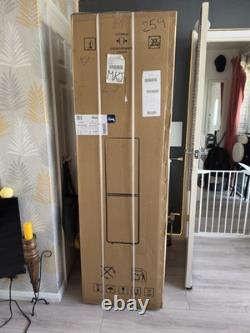 Hoover HOCH1T518EBK No Frost Fridge Freezer Black 2 Door Freestanding 54cm