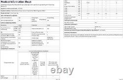 Hoover HOCT3L517FSK 50/50 Fridge Freezer Silver F Rated Energy Class F