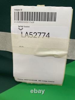 Hoover Integrated Fridge Freezer 70/30 White E Rated HOBT5518EWK #LA52774