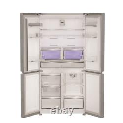 Hotpoint 572 Litre Four Door American Fridge Freezer Inox HPGF6544X4UK