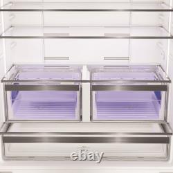 Hotpoint 572 Litre Four Door American Fridge Freezer Inox HPGF6544X4UK