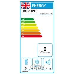 Hotpoint 572 Litre Four Door American Fridge Freezer Inox HPGF6544X4UK