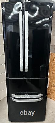 Hotpoint American Style Fridge Freezer FFU4D. 1K Black