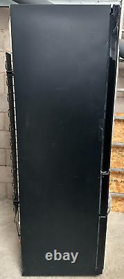 Hotpoint American Style Fridge Freezer FFU4D. 1K Black