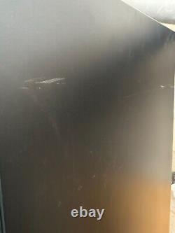 Hotpoint American Style Fridge Freezer FFU4D. 1K Black