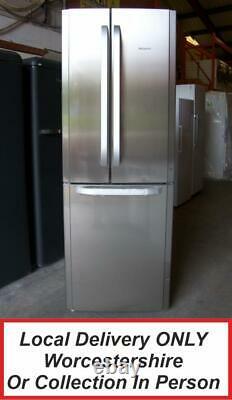 Hotpoint Day 1 FFU3D. 1X Stainless Steel Fridge Freezer 3 Door 70cm PFF TL G