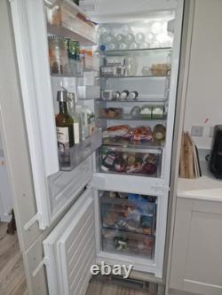 Hotpoint HTC18D011A1 268l Low Frost Integrated Fridge Freezer 7030, E (10944)