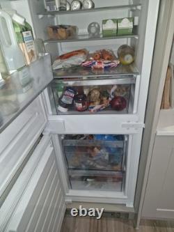 Hotpoint HTC18D011A1 268l Low Frost Integrated Fridge Freezer 7030, E (10944)