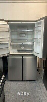 Hotpoint No Frost American Style Multi-Door Fridge Freezer silver HQ9IMO1LUK