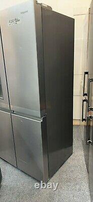 Hotpoint No Frost American Style Multi-Door Fridge Freezer silver HQ9IMO1LUK