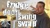 How To Reverse Fridge Door Door Swap Reverse Swing Easy