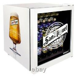 Husky HU270 San Miguel Mini Table Top Drinks Fridge Chiller with Glass Door