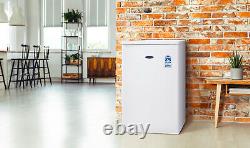 IceKing White 55cm Freestanding Under Counter Fridge with Freezer Box RHK551WE