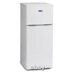 Iceking FF115W. E Tall White Top Mount Fridge Freezer with 2 Doors and 117Ltr