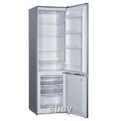 Iceking IK20569SE Freestanding Tall Fridge Freezer 55cm Silver Fridge Freezer